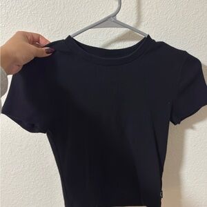 TNA Black Short Sleeve Tee